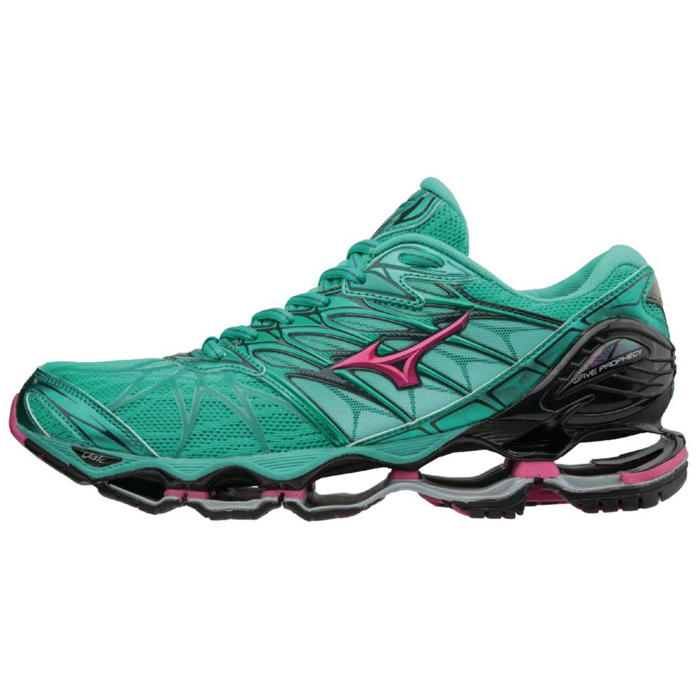 Mizuno Women's Wave Prophecy 7 Running Shoes Green (410969-ZEF)